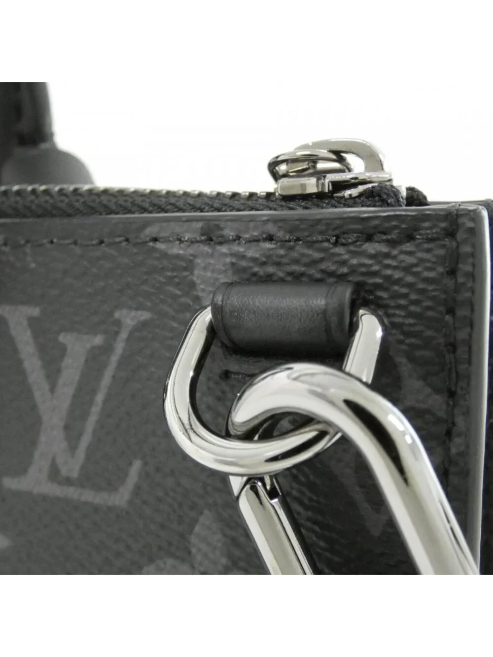 Louis Vuitton Monogram Eclipse Sac Plat Cross